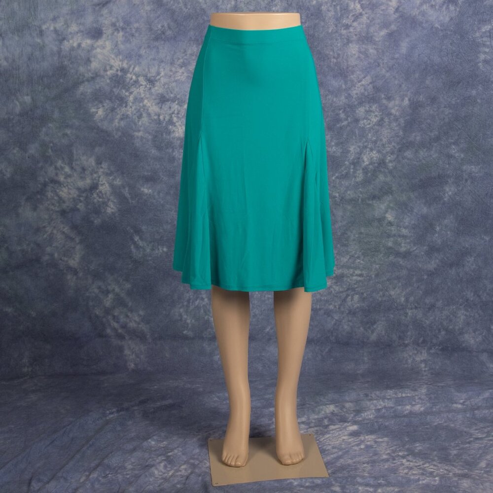 Serengeti Green Teal Skirt Sz XL